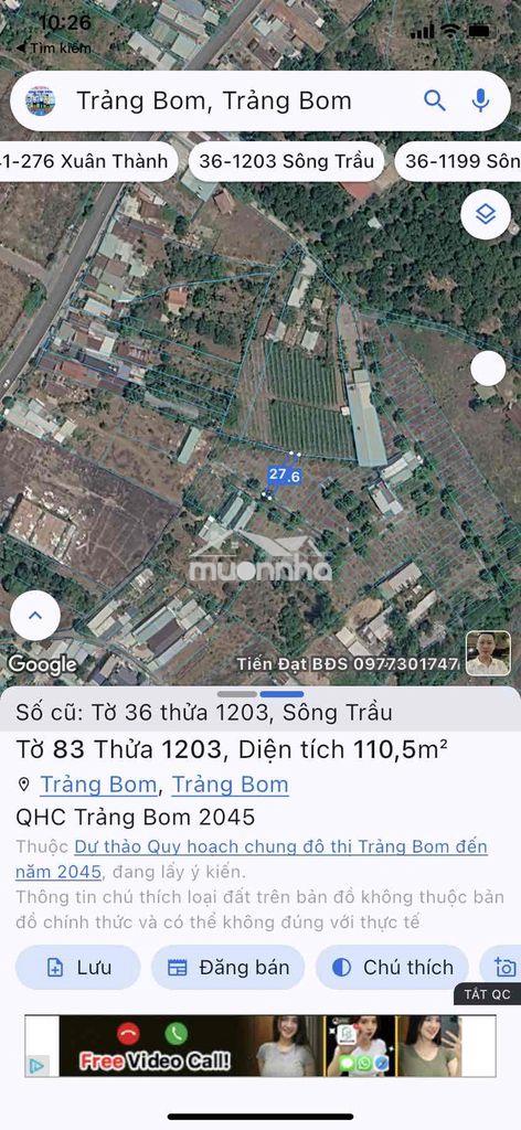 110m full thổ 900 triệu - 2