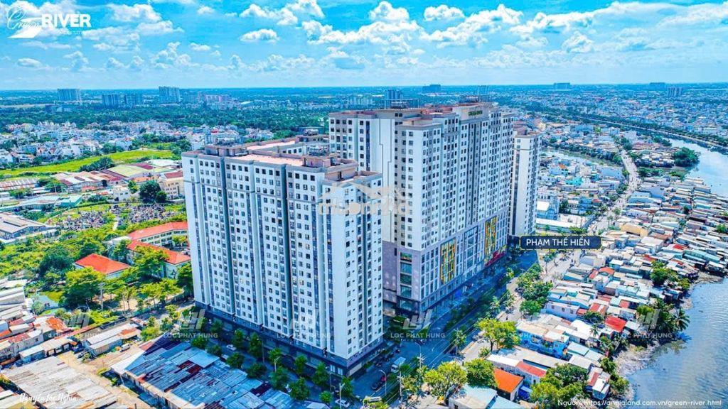Chính chủ bán ch green river q8, dt 65m2/ 2pn, nhà mới, giá 2.7 tỷ - 3