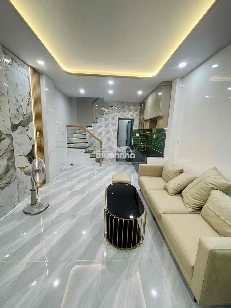 Nhà mới đẹp hẻm 152 lạc long quân, sổ hồng hoàn công đầy đủ, hẻm thông