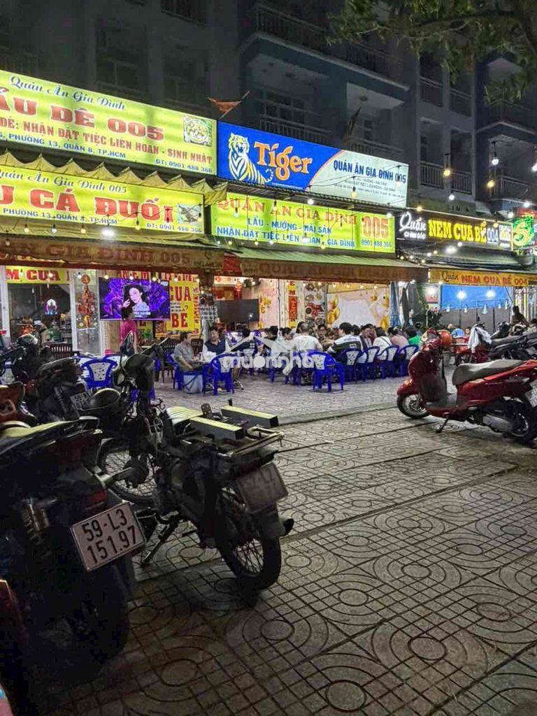 Hh 1% ( 6m x 12m)  mt shophoue  nguyễn văn của quận 8