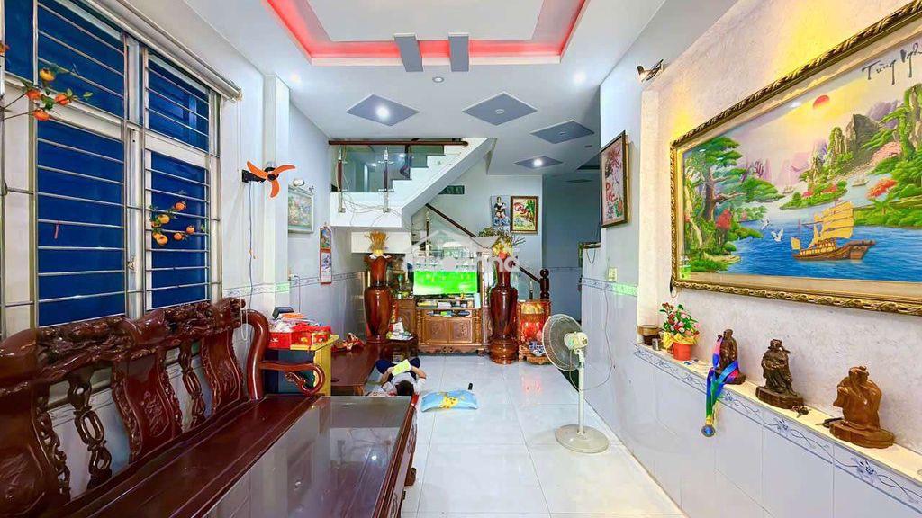 Bán nhà bình đa, 112m2, 1trệt 1lầu 1lửng, sổ thổ cư, đường 6m, sân oto - 3