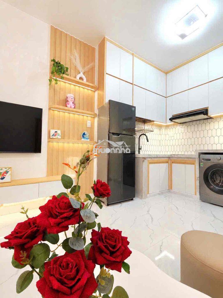 Nhà mới 1 trệt 3 lầu 3pn 4wc hẻm / âu cơ - tân phú. giá 4.95 tỷ - 3