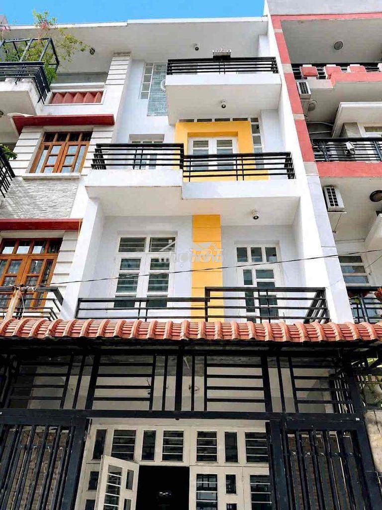 Nhà 4x17 3 lầu 4pn 5wc hẻm xh lê văn thọ