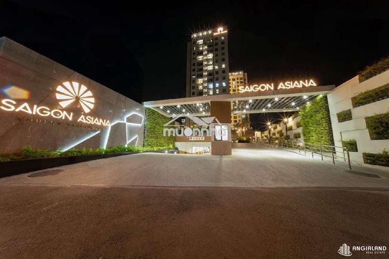 Bán saigon asiana sổ hồng riêng 2pn 2wc giá 4 tỷ