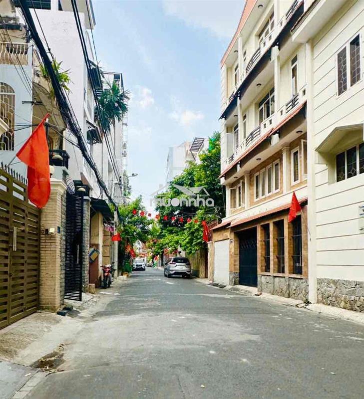 Hxh khu cán bộ bàu cát 4m x 16,5m = 66m2 - 4 tầng