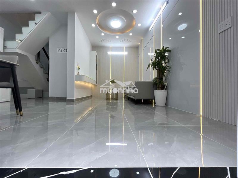 Bán nhà lầu đúc thật dt:6x6m 2tầng 3pn đào tông nguyên nhà bè.