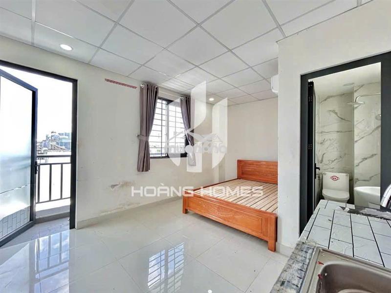 Căn studio ban công bự bành ki - thoáng mát - full nội thất