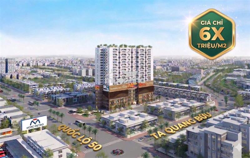 🔴 Bán căn hộ sky view – quốc lộ 50, phường 6, quận 8