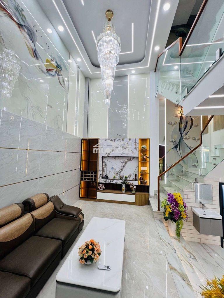 Đường 8m bán nhà đẹp 4 tầng chợ tân hương,tân phú 4*19,hoàn công đủ - 2