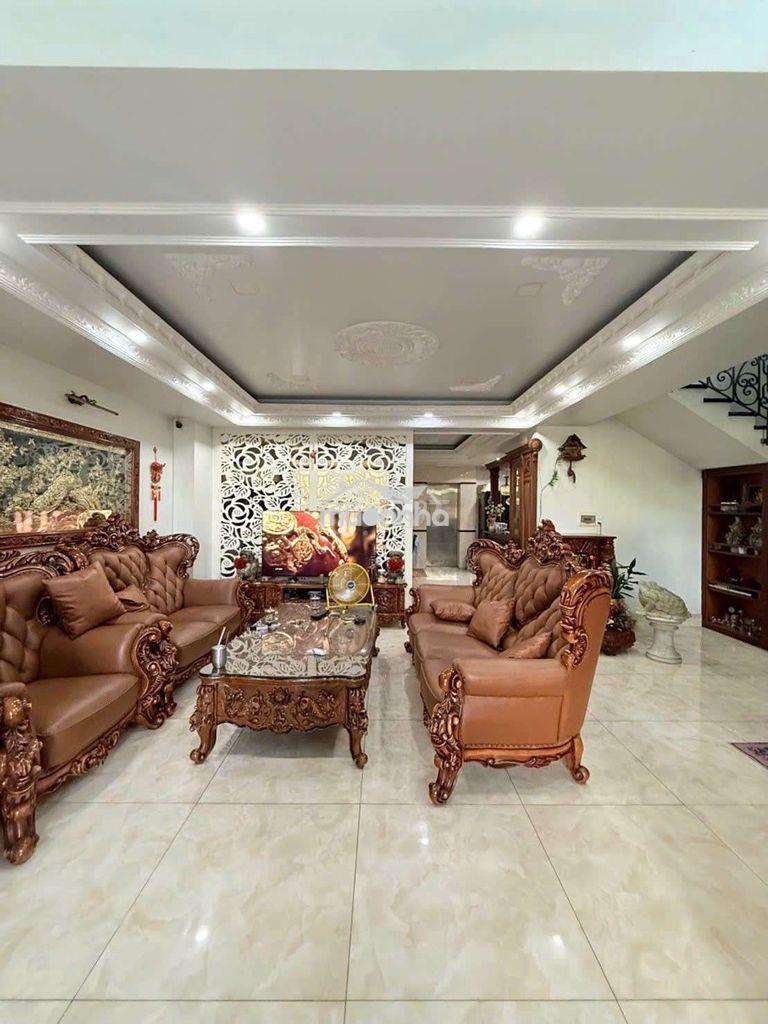 Biệt thự đẹp 10m x 20m.hầm 3 lầu thang máy view công viên lê thị riêng - 3