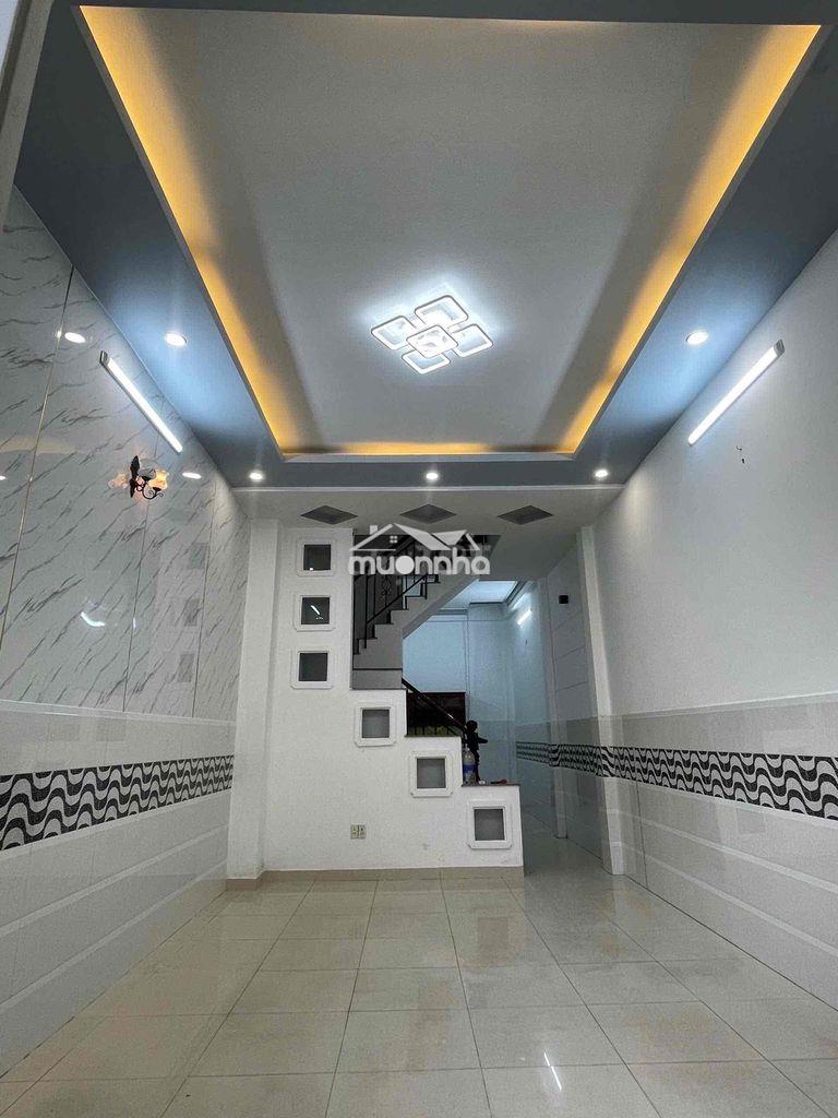 Nhà hẻm 1/ gò xoài 4mx15m 3 lầu 4pn 4wc 4 máy lạnh