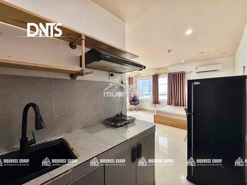 Căn hộ studio tách bếp thang máy gần bùi viện metro bến thành