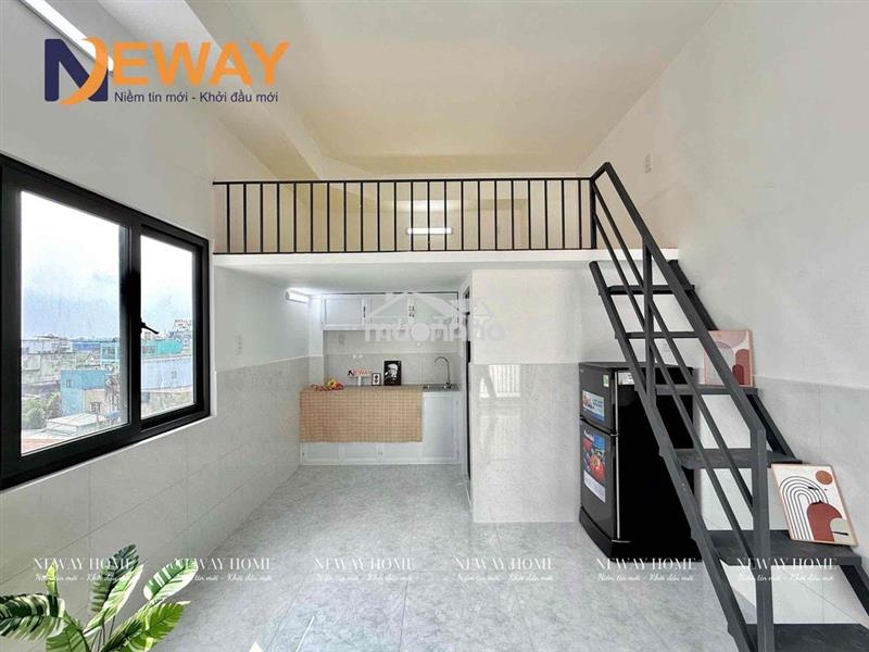 Cho thuê dãy phòng mới xây - full nội thất - thoáng mát - hương lộ 2