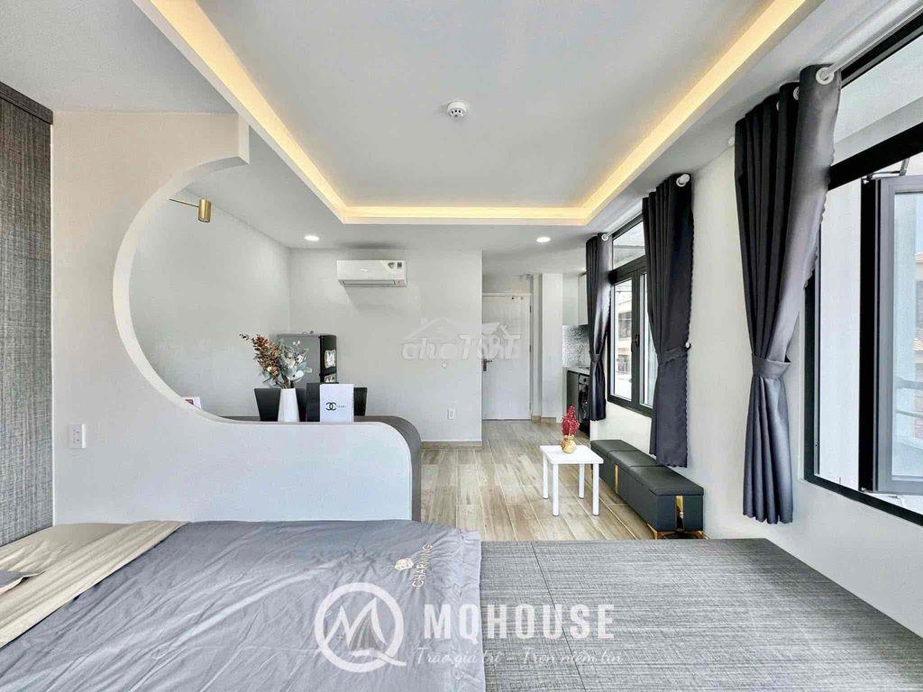Căn hộ studio cao cấp cửa sổ thoáng - máy giặt, full nội thất tiện ngh - 4