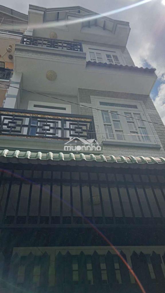 Cho thuê nhà 2 lầu 4pn 4wc. tân thới hiệp 14. q12