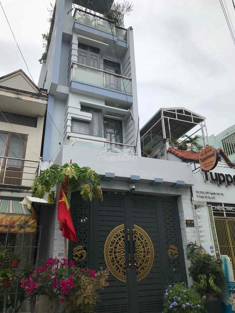 Ngộp bank gấp bán - hạ giá còn 6,8 tỷ - 120m2 - 4 tầng - đ. ng: v. quá