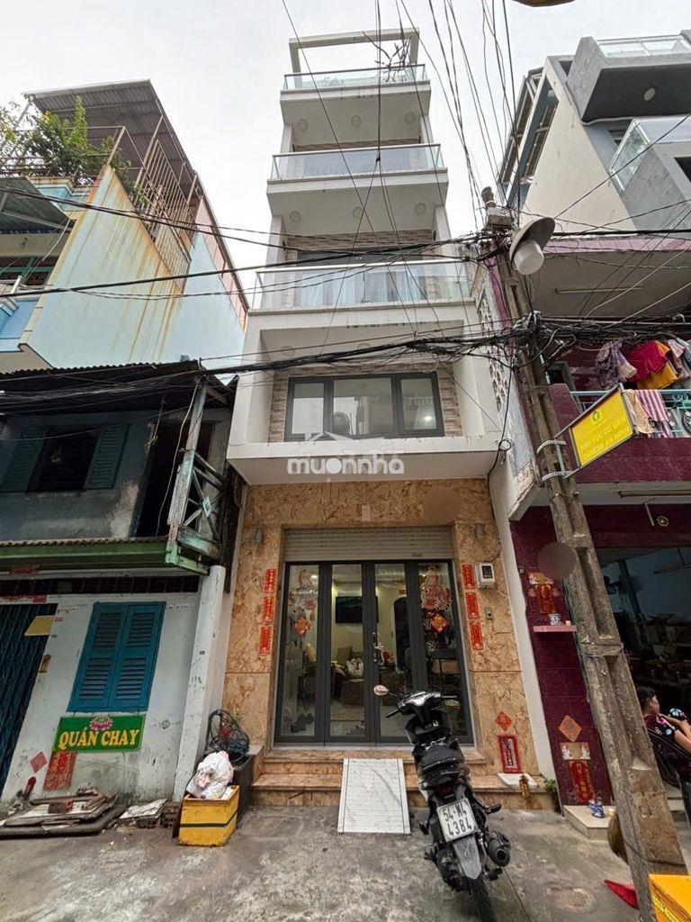 Nhà hẻm xe hơi 174 thái phiên, trệt 3 lầu st, 3pn 3wc, 4x10m