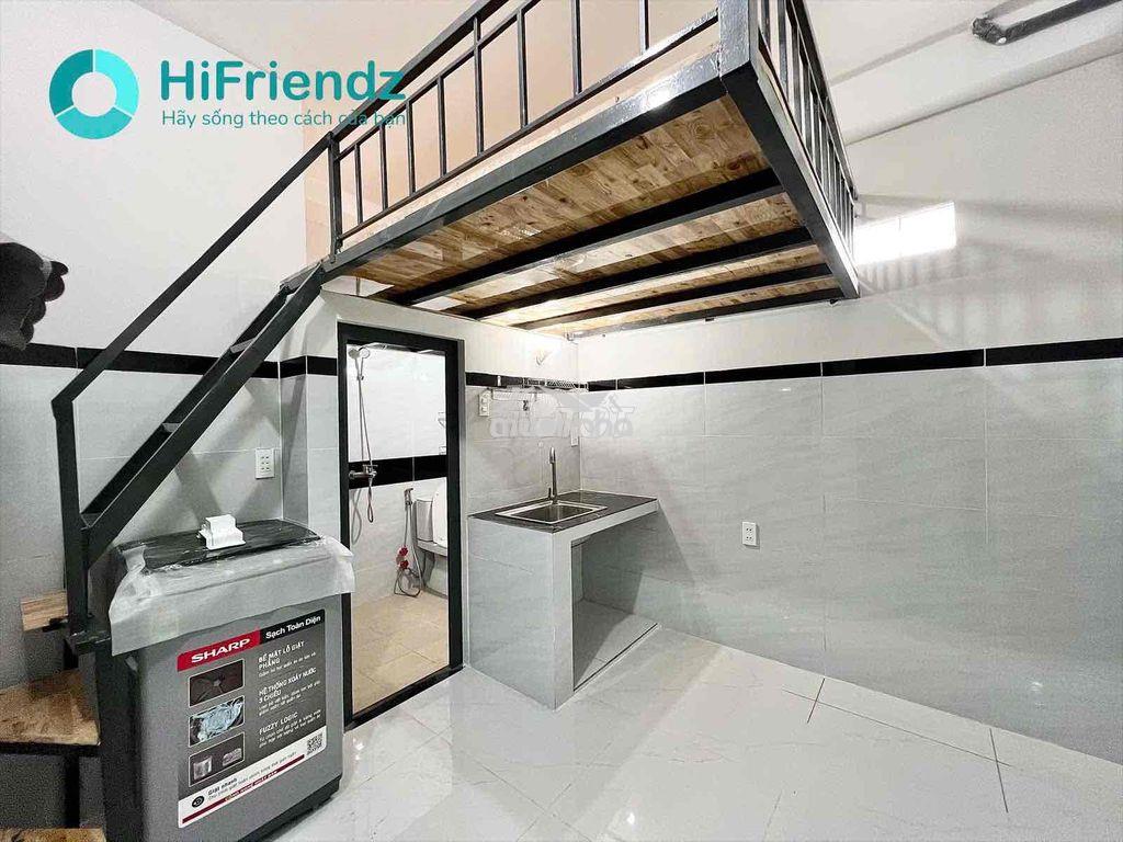 Phòng trọ có gác full nội thất máy giặt riêng ngay gần cvpm - nat - 2