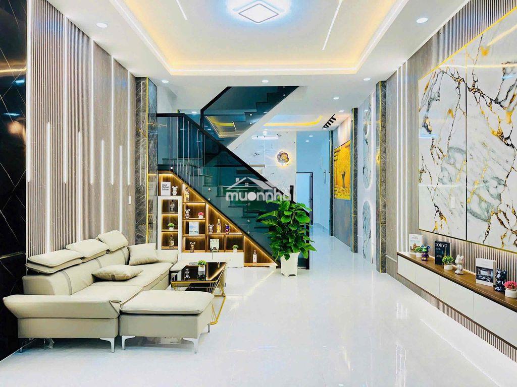 Nhà mới 1 lầu sổ riêng 105m2 gần chợ bình chánh sát đinh đức thiện - 3