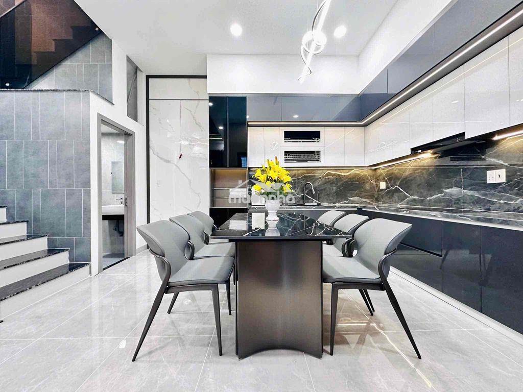 Nhà đẹp phú hoà hẽm lê hồng phong , nhựa 5m gần chợ. ngang 7m ,3 tầng - 3