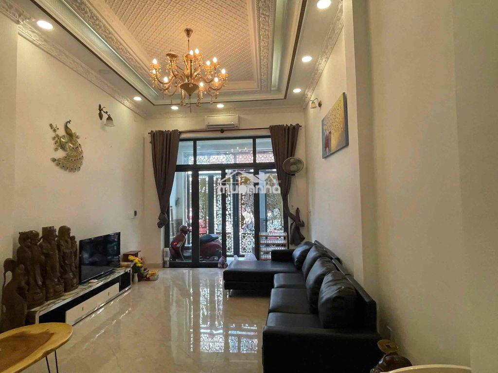 Nhà 1 trệt 2 lầu 3pn 3wc 4x16m hẻm xe hơi 502 huỳnh tấn phát - 2