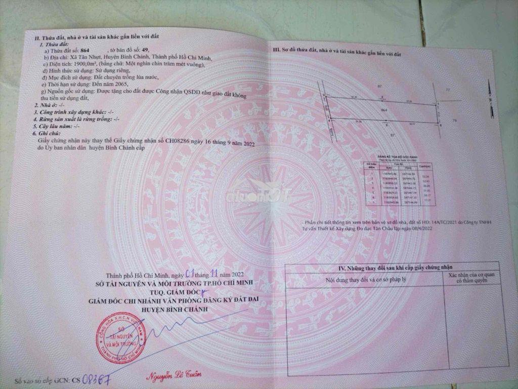 Cần bán gấp đất ruộng chỉ 1 triệu 1m2 - 2