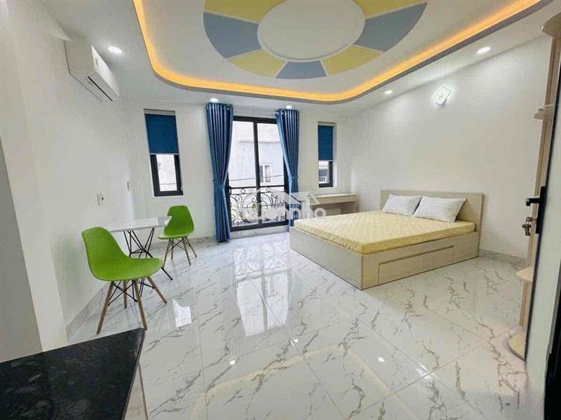 Mới 100% căn hộ ban công 40m2 ngay phan văn trị gần văn lang cơ sở 2,3