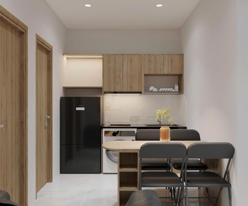 Toà studio/2pn cho nuôi pet mới xây nội thất xịn khu đồng đen, bàu cát  - 2