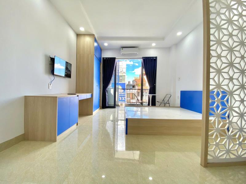 Cho thuê căn hộ tách bếp 40m2 full nội thất mới gần hutech, uef, hiu, uth- xô viết nghệ tĩnh, bình thạnh - 2