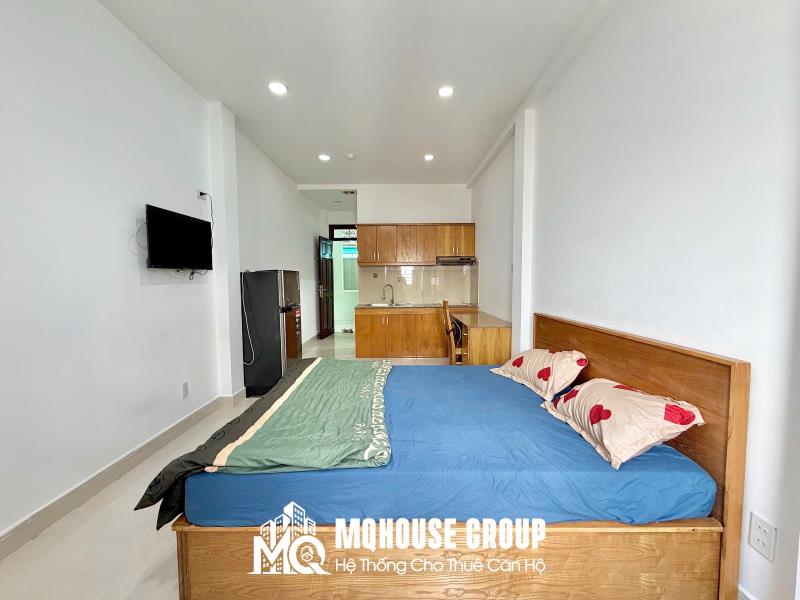 Cho thuê căn hộ 40m2 full nội thất, bảo vệ 24/24, thang máy, hầm xe rộng, cmt8 q3 - 2