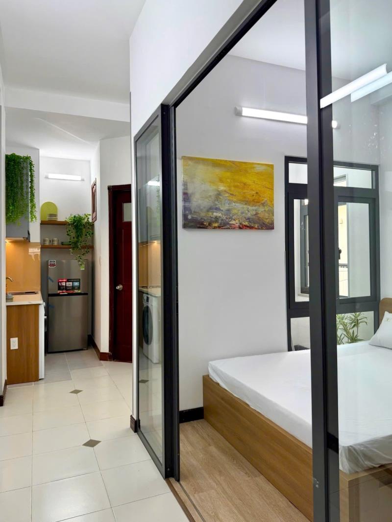 2pn tách bếp, mgr đi bộ tới đại học hutech, ngoại thương, gtvt, đường d5, ung văn khiêm, ngã tư hàng xanh - 3