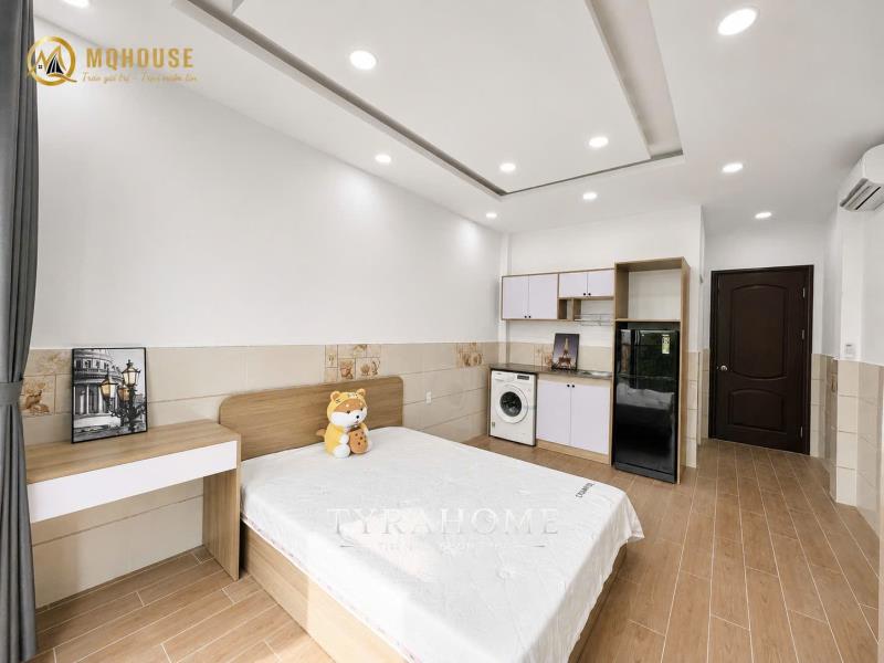 Cho thuê phòng bancol - máy giặt riêng, tòa nhà thang máy, hầm xe ngay nguyễn văn thương, bình thạnh - 4