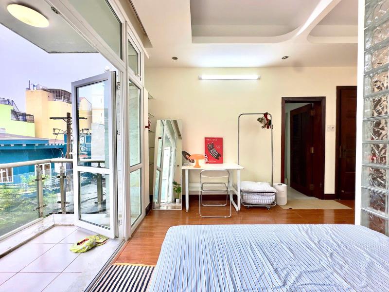 Cho thuê căn hộ 1pn bancol 45m2 có máy giặt riêng, vibe homestay cực chill nhà mới 100% ngay trục đường nguyễn văn đậu - 4