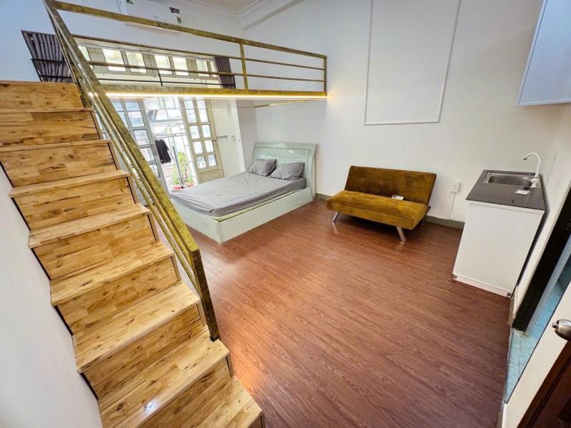Cho thuê căn hộ tân phú - duplex siêu rộng có sẵn 2 giường ngủ - 0926051663 - 3