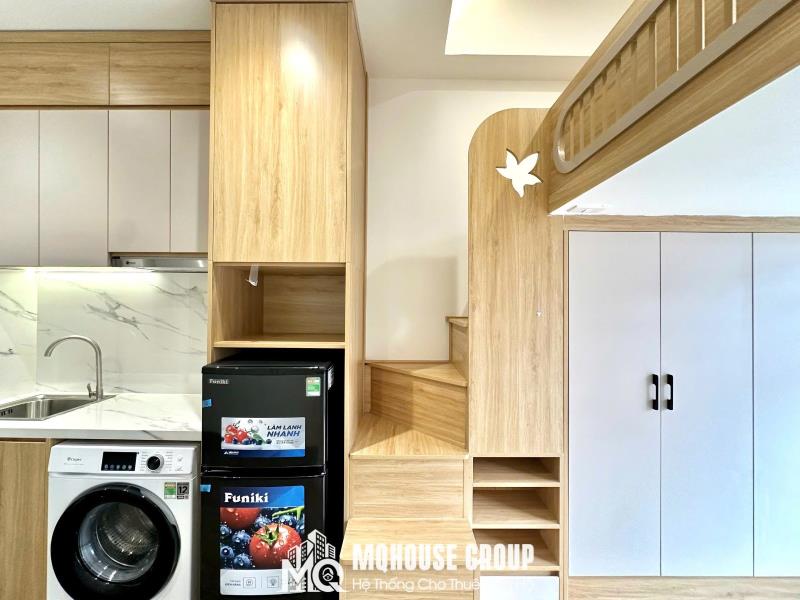 Cho thuê studio duplex full nội thất ngay đặng thùy trâm - 4