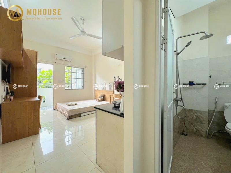 Studio rộng 35m2 | full nội thất + mgr | bancol rộng thoáng - giá 5trxxx 🔥