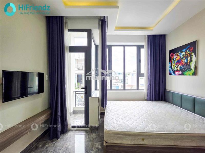 Căn hộ thoáng mát full nội thấy gần cầu ông lãnh, ulaw gần kế bên q1