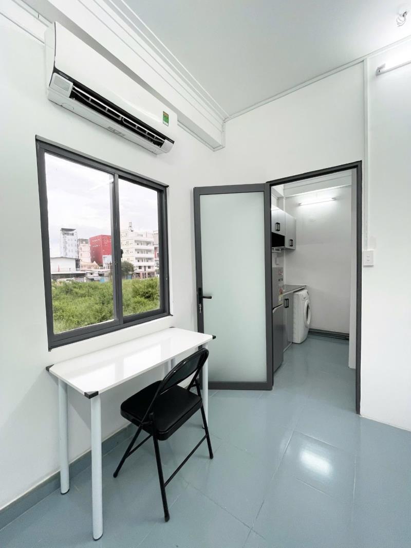 Cho thuê căn hộ 1pn máy giặt riêng gần đh giao thông vận tải,hutech, ngoại thương, hồng bàng, uef - 3