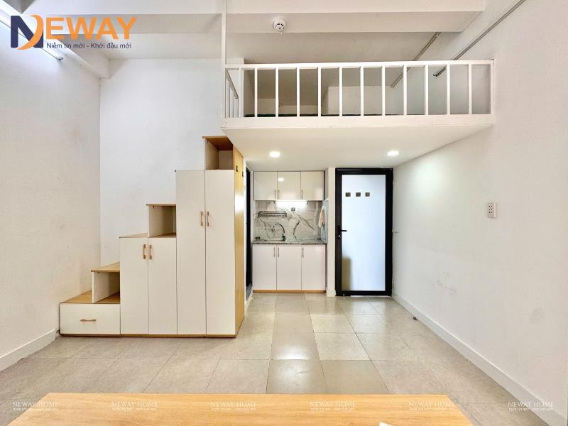 Studio cửa sổ lớn | full nội thất