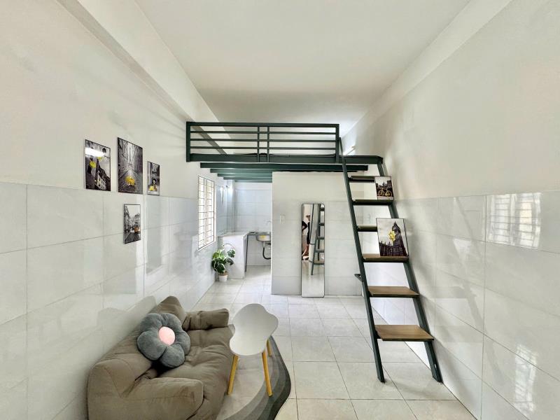 Cho thuê duplex xô viết nghệ tĩnh, bình thạnh – phòng rộng, cửa sổ, giá 4xx, gần đh ngoại thương - 3