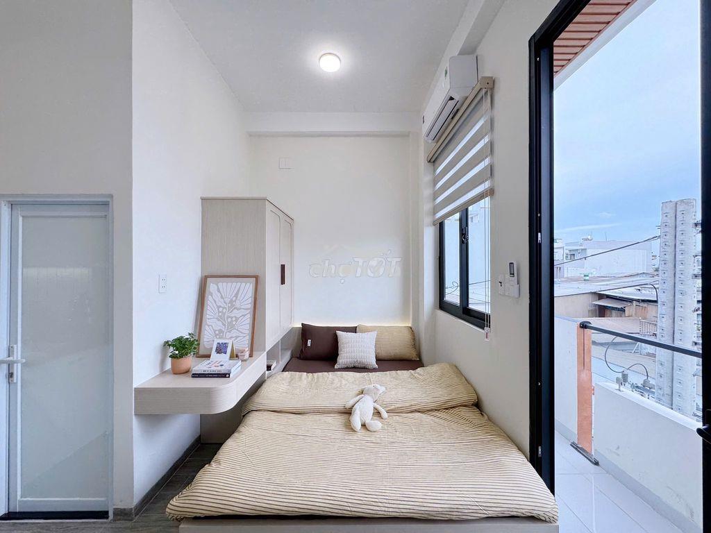 Bóc tem căn hộ ban công mới 100% xinh thoáng gần công viên đầm sen - 3