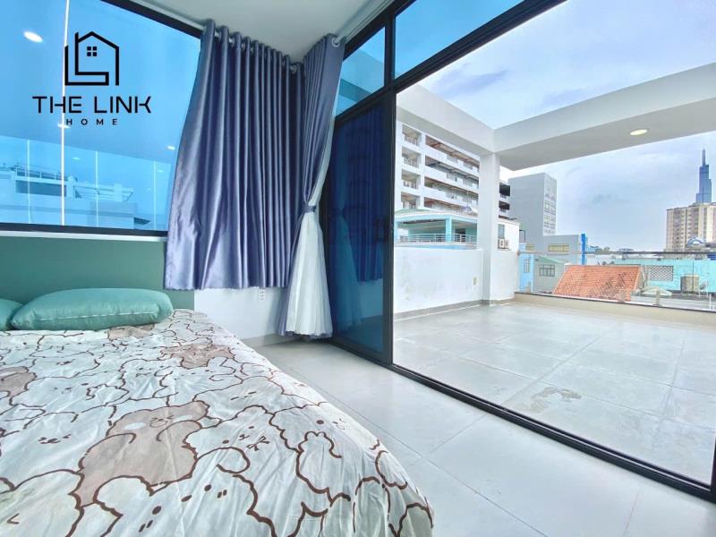 Căn hộ ban công rộng 50m2, ung văn khiêm, bình thạnh gần metro, gtvt, ftu2, full nội thất - 2
