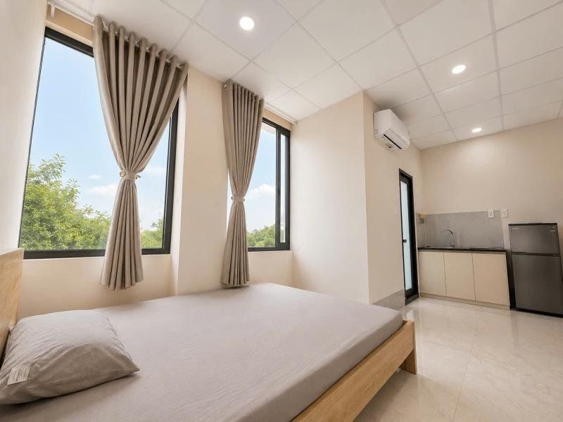 Studio full nội thất - hầm xe thang máy - ngay dh uth, ngoại thương, uth, hutech