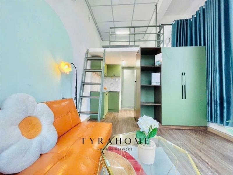 Duplex full nội thất - ban công - hầm xe thang máy - ngay ngã tư hàng xanh - cách dh hutech, uth, ngoại thương chỉ 5p di chuyển 