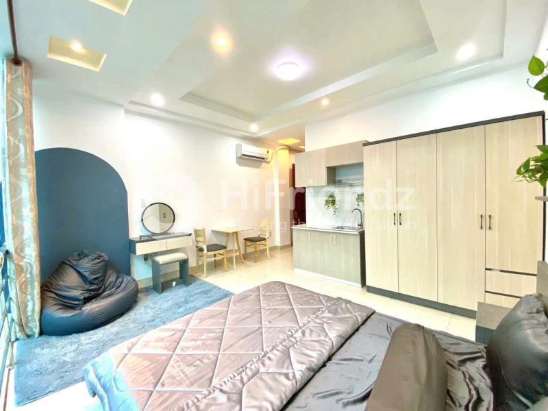 Phòng trọ cho thuê dạng studio cửa sổ lớn gần đh công thương-đh văn hiến-học viện hàng không q.tân bình - 3