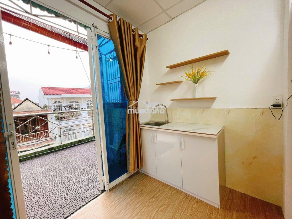 Studio ban công siêu rộng + ngay công viên cầu công lý + máy giặt riên - Ảnh 2
