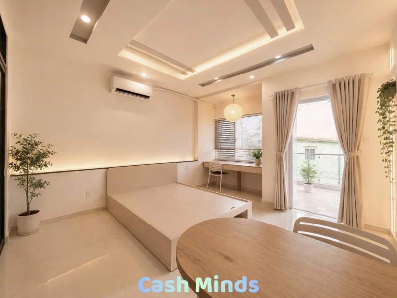 Chuỗi căn hộ 1 phòng ngủ giá chỉ từ 7tr gần sát học viện hàng không - sân bay tân sơn nhất - nhà ga t3 quận tân bình - 4