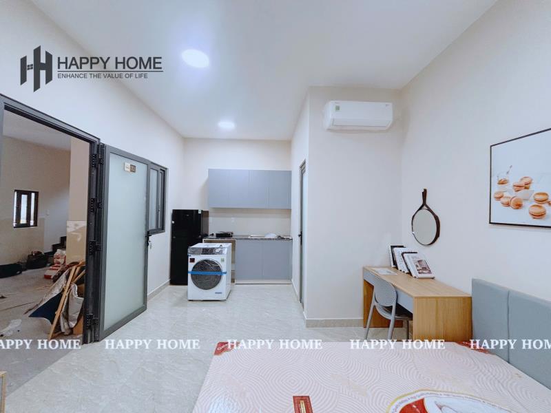 Cho thuê căn hộ máy giặt riêng gần đại học văn lang cơ sở 3 đường nguyễn xí quận bình thạnh - 4