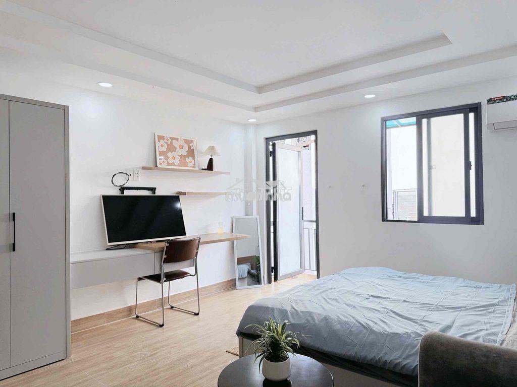 🔥Cho thuê phòng ban công 40m2 full nội thất ngay cư xá bắc hải 🔥 - 2