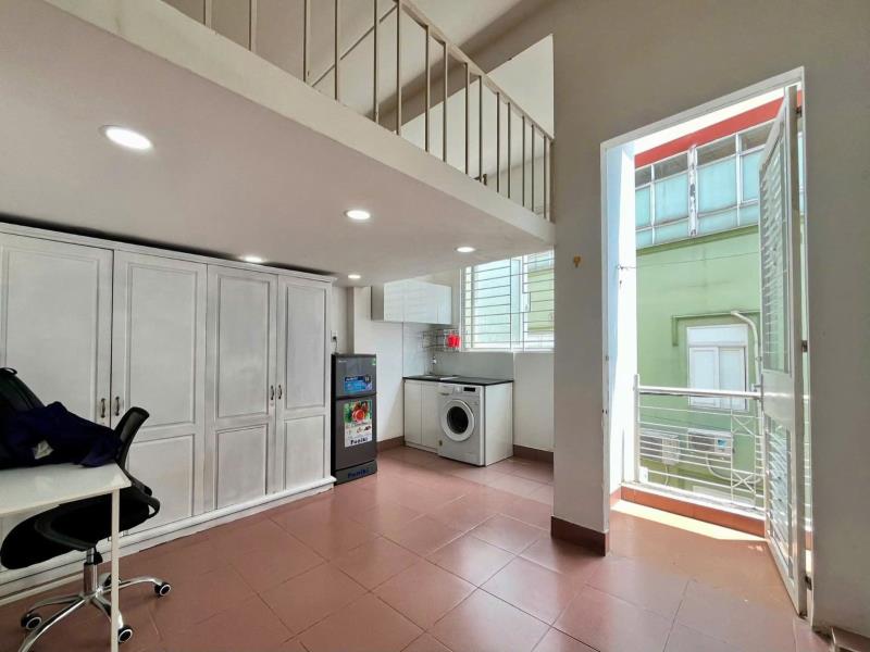 Duplex bùi đình túy – cửa sổ – gần đh ngoại thương cách 500m ban công máy giặt riêng